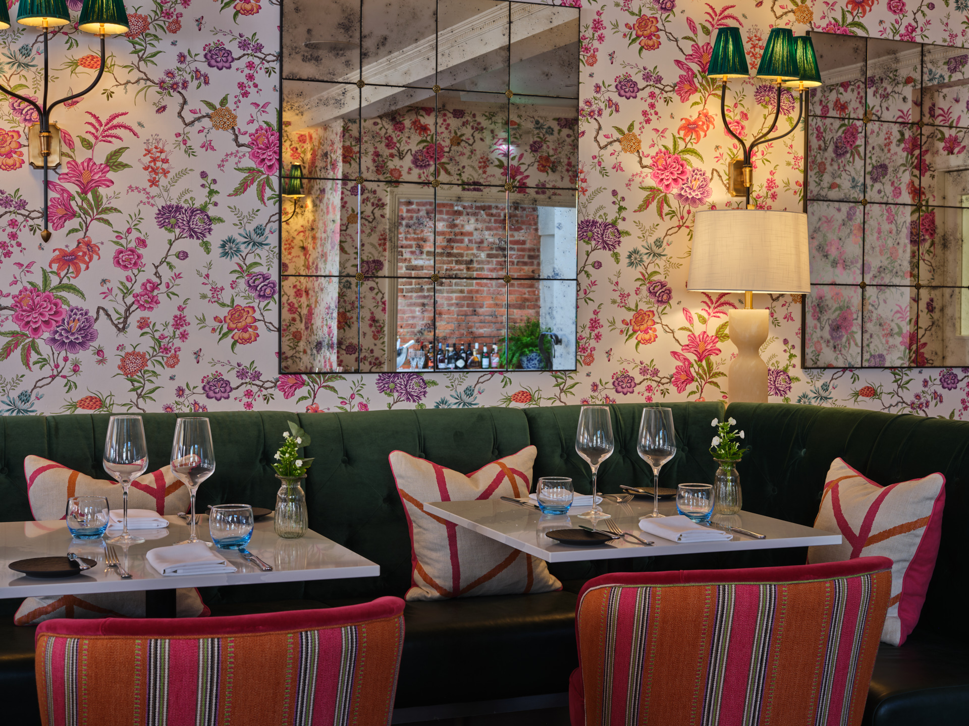 Elegant dining space at Samphire Restaurant, perfect for intimate gatherings and events. - Banner