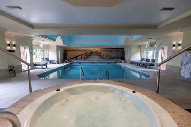 Albrighton Hall and Spa banquet hall for corporate events and wellness retreats.