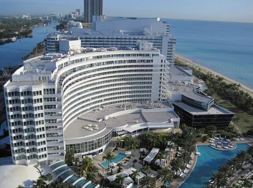 Whole Hotel at Fontainebleau Miami Beach, modern resort venue for conferences and events.