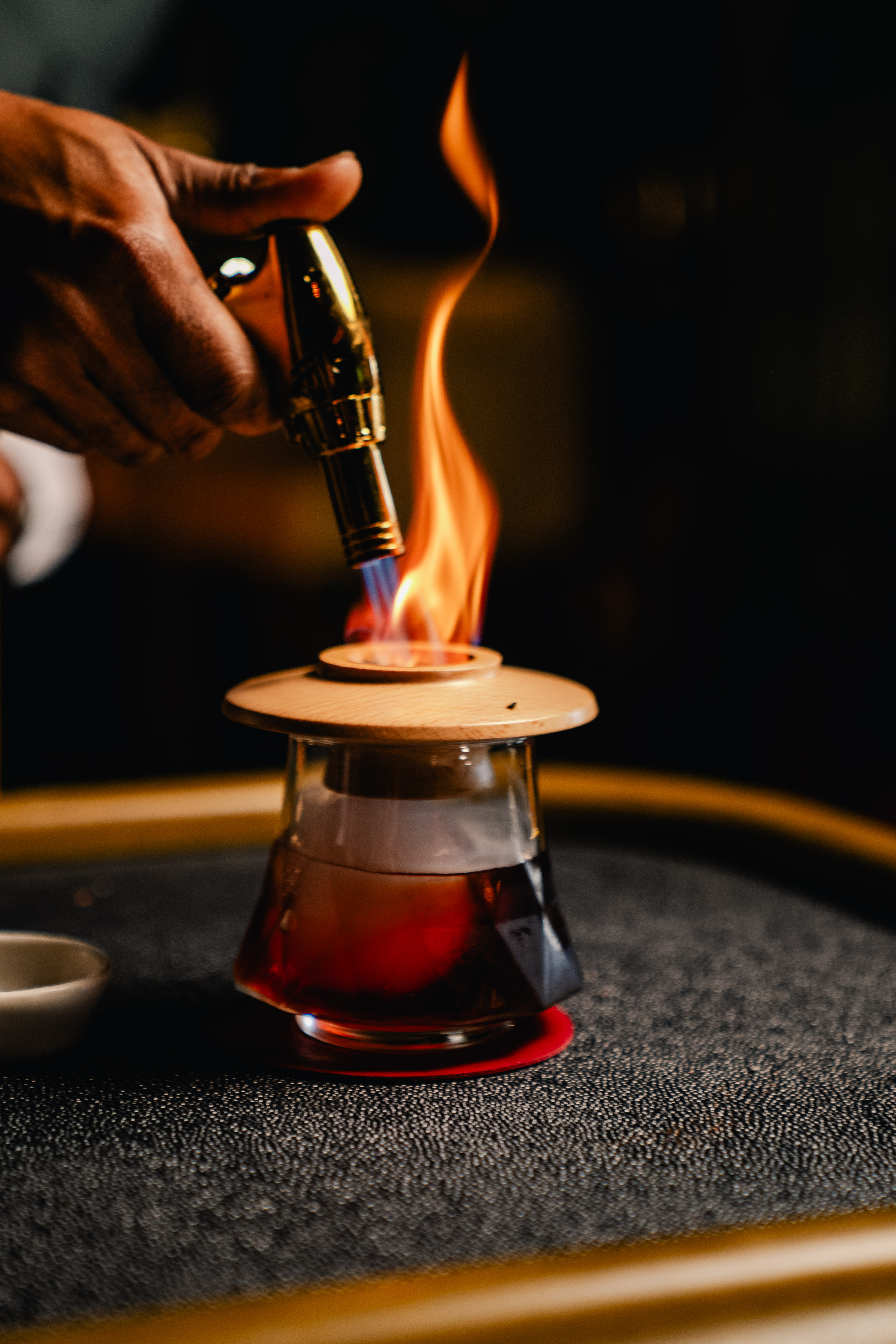 Shikhar Bar at VATAVARAN serving experiential cocktails for luxury evening receptions. - Banner