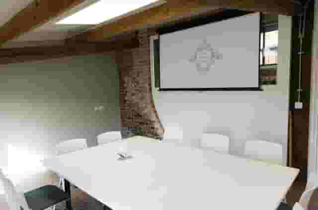 Indoor meeting rooms