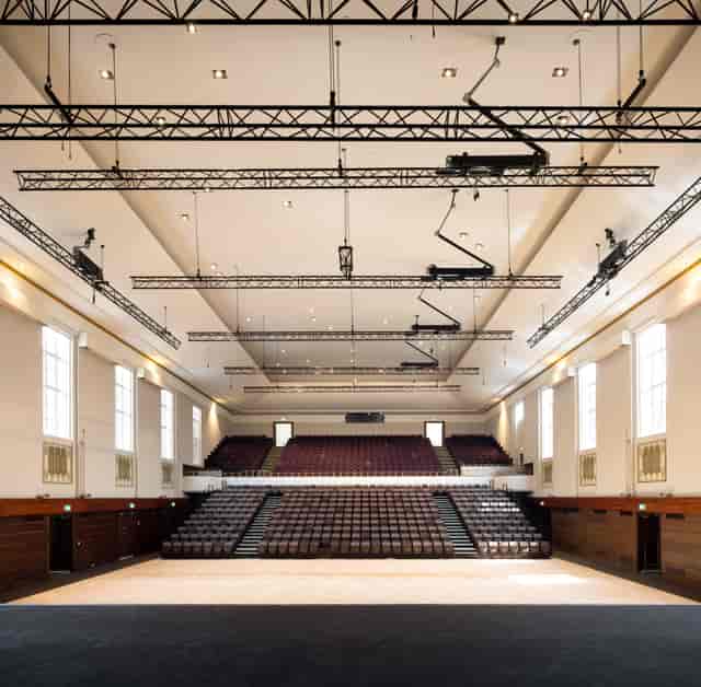 Watford Colosseum auditorium: plenary hall for professional event production and venue hire.