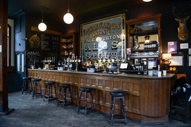 Live Room at The Old Blue Last, perfect for corporate networking and private event hire.