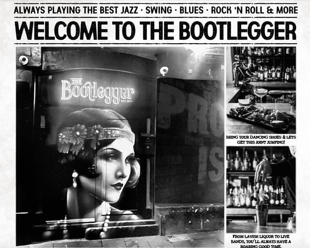Bootlegger Bars Bath