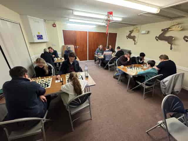 Pine Room at Heatherside Community Centre: classroom-style breakout session for tabletop events.