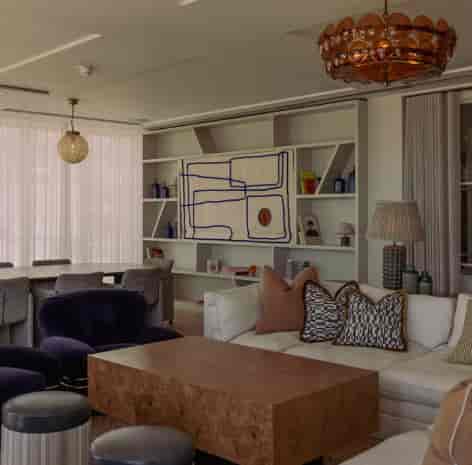 Marine Brighton Beach House: Luxury executive boardroom for VIP meetings and corporate events.