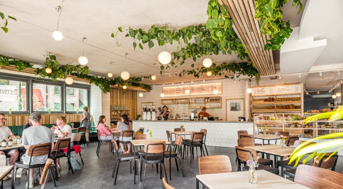 Bristol Beacon venue with biophilic design for networking and corporate events.