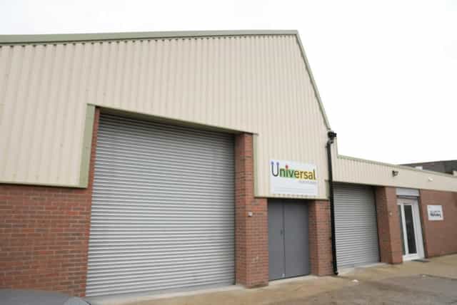 Production Studio at Universal Film Studios: versatile venue with large roller doors for events.
