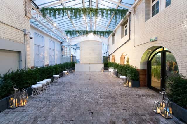 Smith Centre, Science Museum atrium, cocktail reception, corporate event