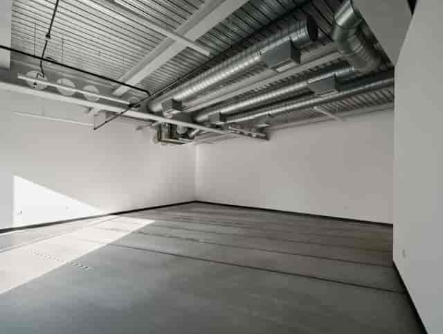 Industrial event venue space, Studio 101, for pop-up events and creative workshops.