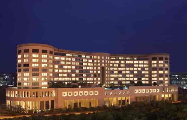 Contemporary hotel exterior in Trident Bandra Kurla, ideal for corporate and social events.