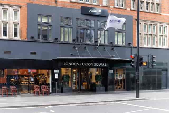 The Fitzroy at Radisson Blu Hotel, modern venue for corporate events in London Euston.