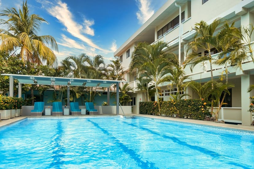Freshwater Pool Corridor