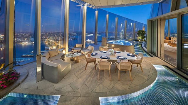 Luxurious restaurant buyout in Okio with panoramic views for private events and meetings.