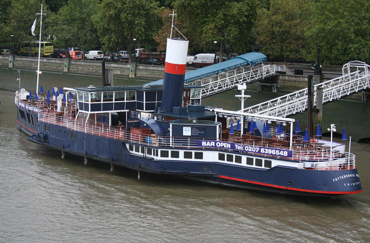 "Whole Venue at The Boat Show Comedy Club - unique moored boat for corporate events"