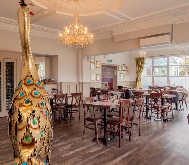 Yarm Suite in Parkmore Hotel, elegant event space with chic decor, ideal for gatherings.