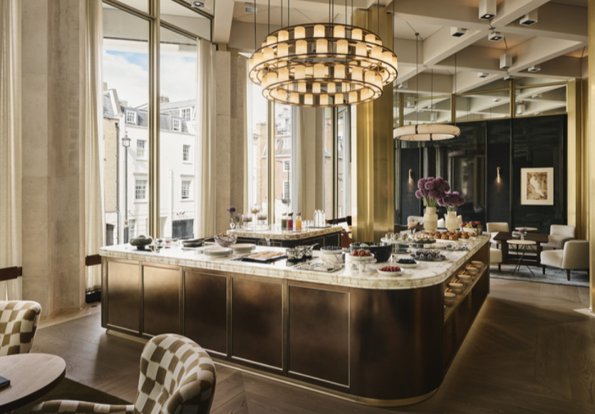 Sophisticated event space at The Pavilion with elegant lighting for corporate functions.