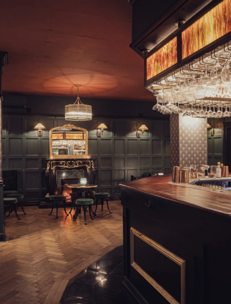 Elegant 135 Bar & Lounge venue, ideal for intimate gatherings and private events.