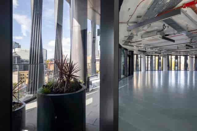Hoxton office space, city view, corporate event, product launch