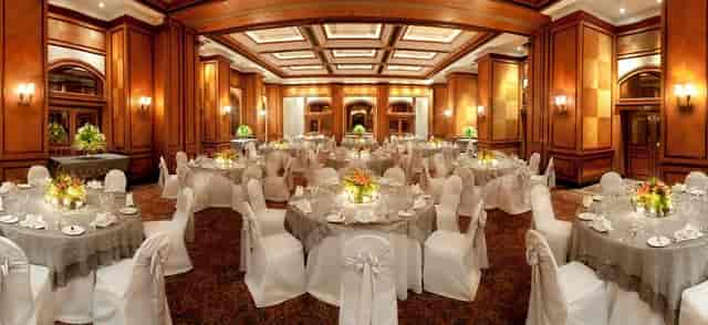 Elegant banquet hall at Taj Lands End, Mumbai. Ideal for weddings and corporate events.