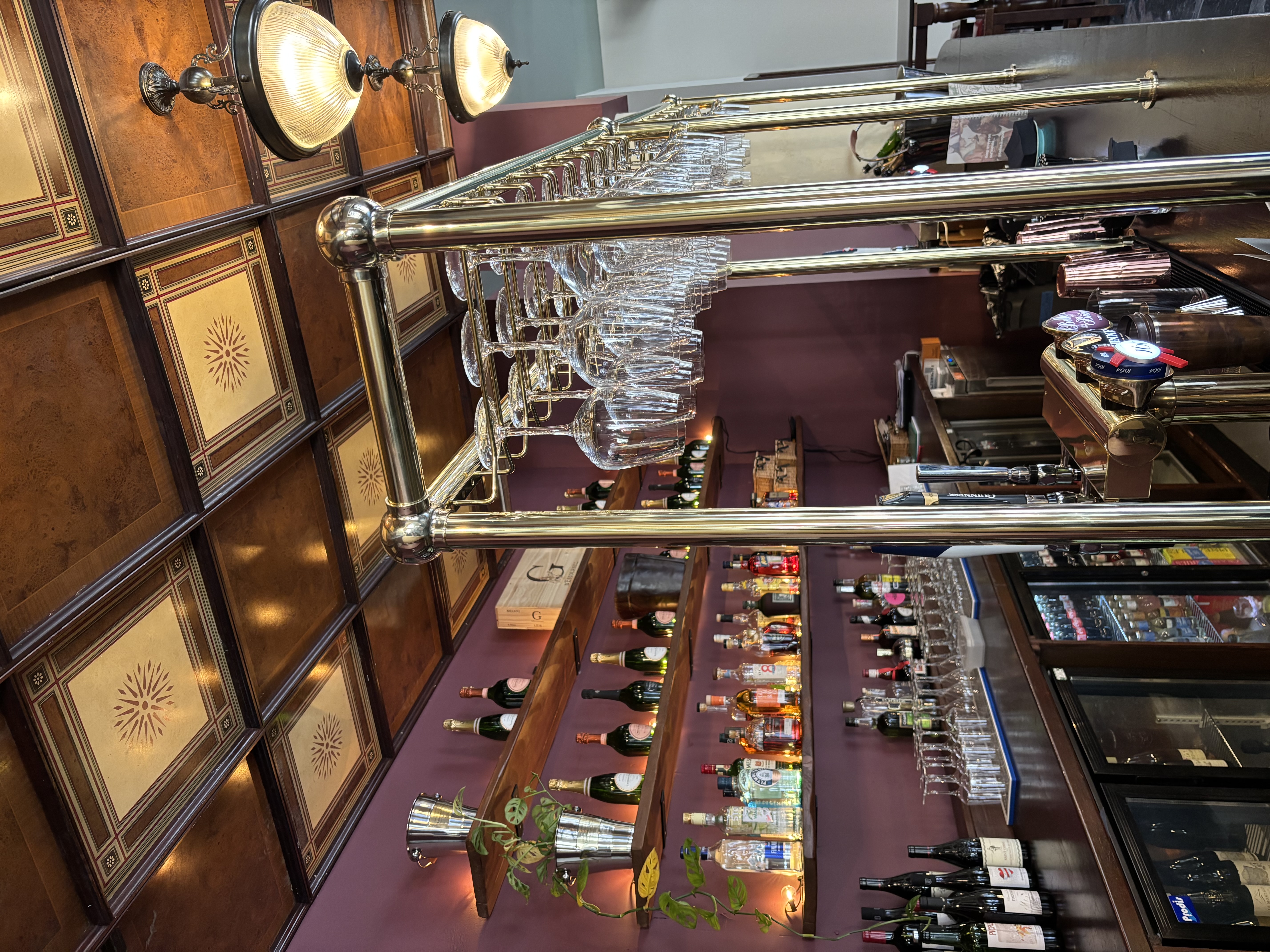 Elegant bar at BELLE'S Renshaw Street, perfect for cocktail receptions and networking events. - Banner