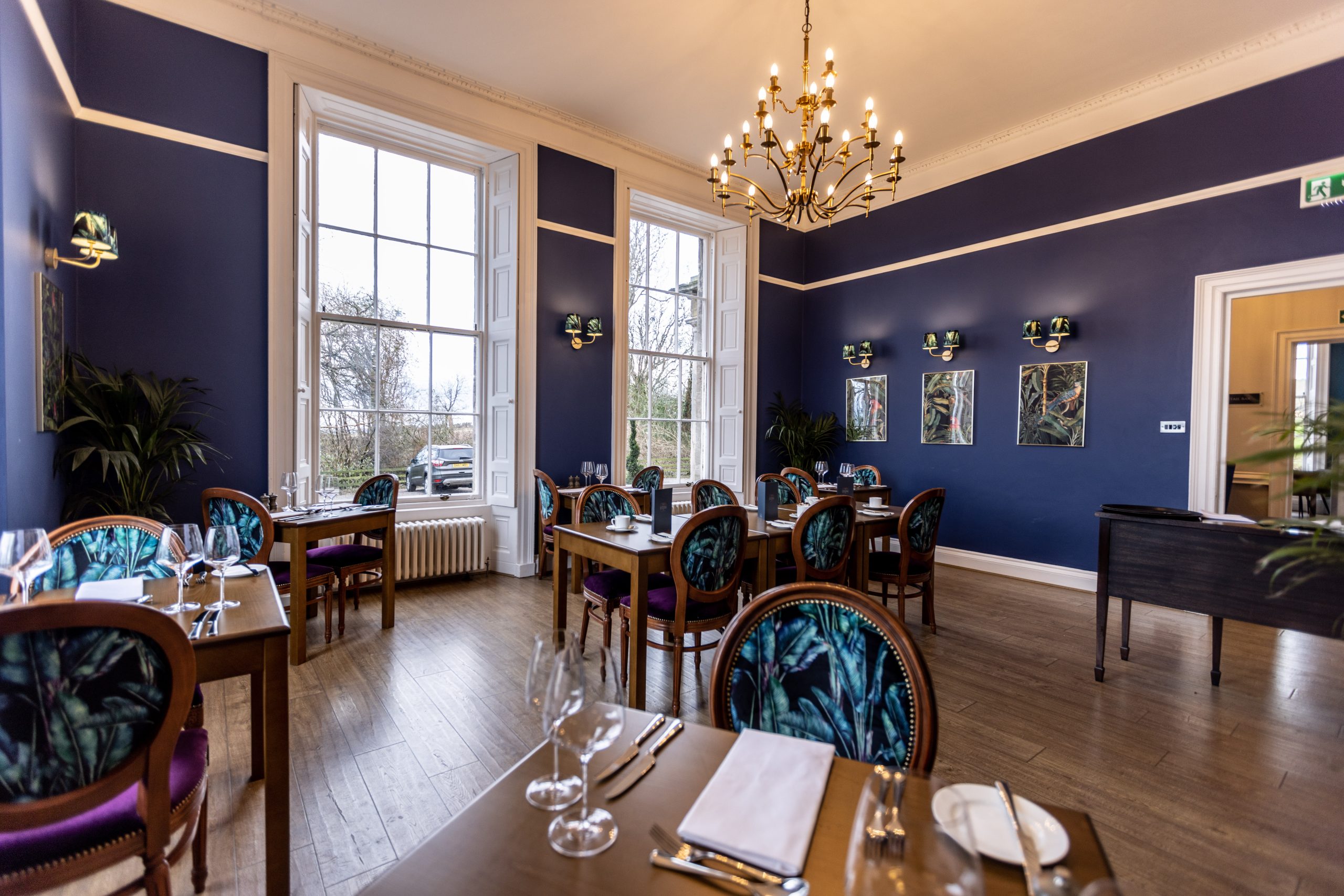 Main Suite at Marshall Meadows Manor House Hotel for premium corporate dinners and boutique meetings.