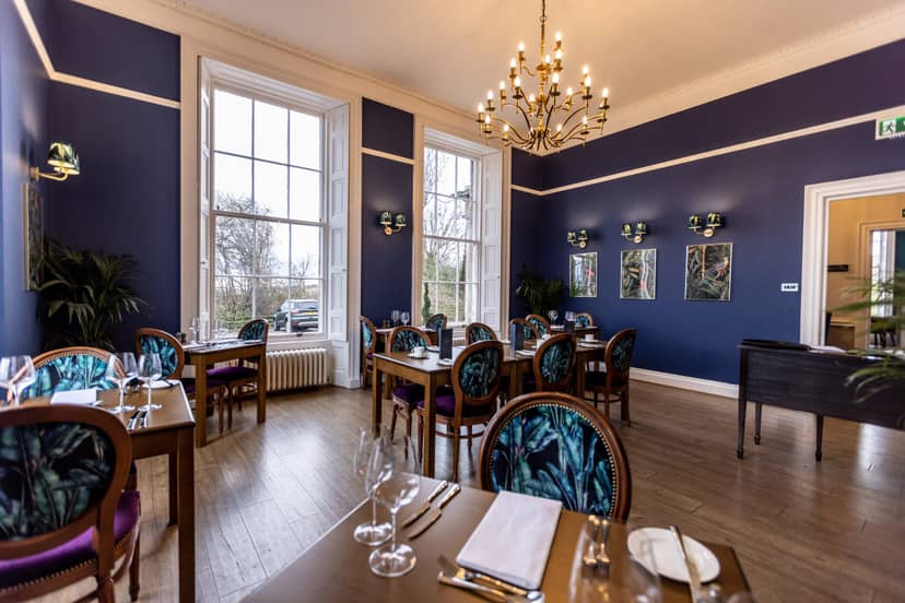 Main Suite at Marshall Meadows Manor House Hotel for premium corporate dinners and boutique meetings.