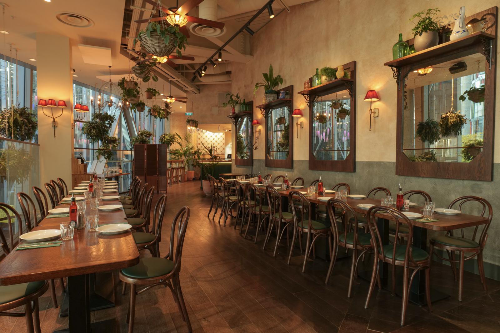 Cozy Mezzanine Hire at Casa do Frango for intimate gatherings or corporate events.