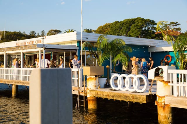 Vibrant waterfront venue at Vaucluse Yacht Club for upscale events and receptions.