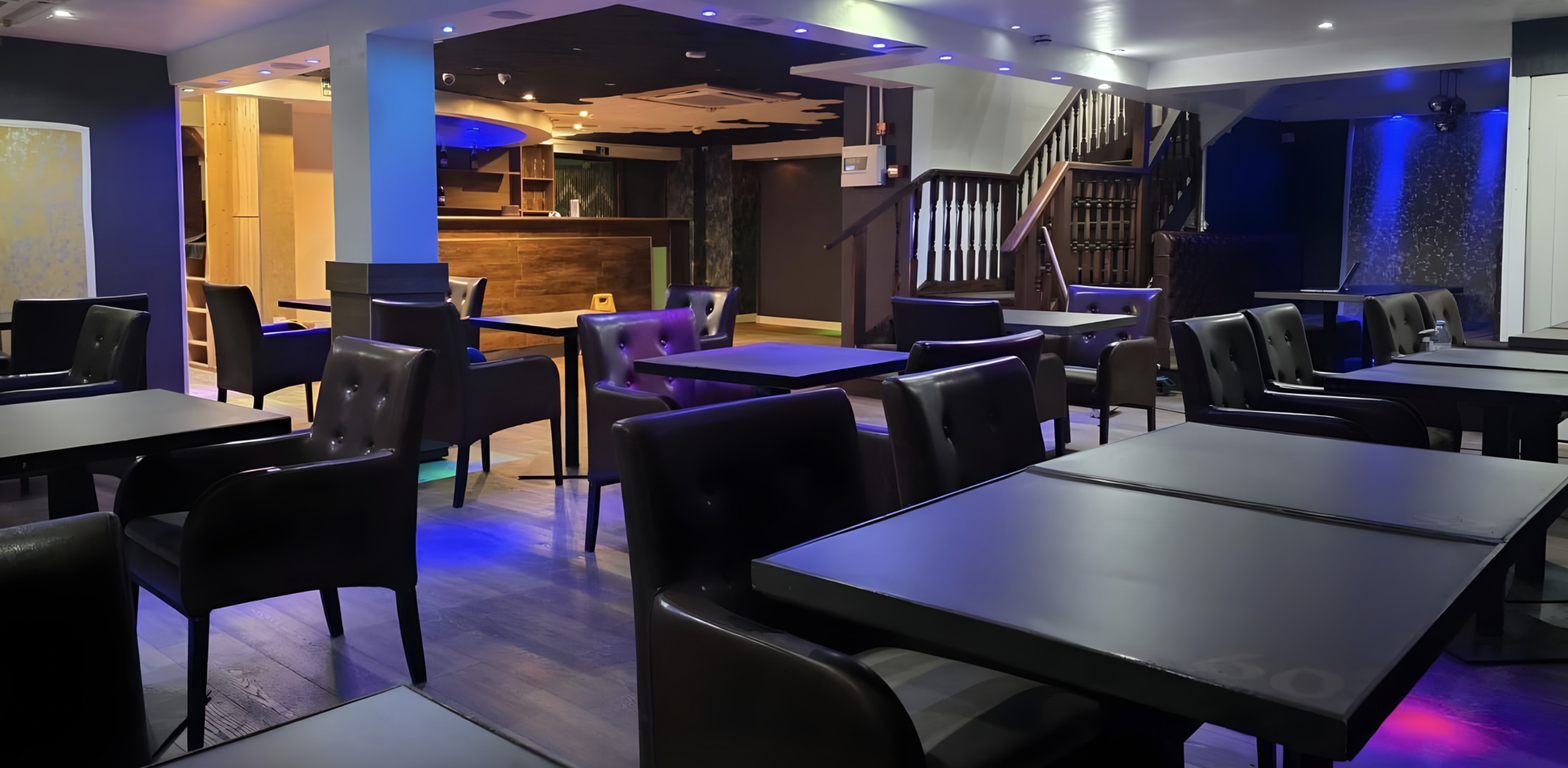 Spacious event venue in Webs N Roots, ideal for meetings and social gatherings.