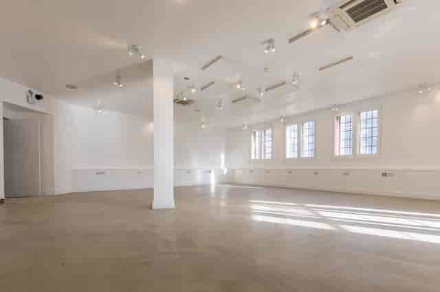 Versatile event space in Kachette Shoreditch, ideal for workshops and presentations.