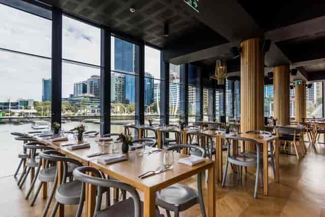 Henry's Rooftop Bar waterfront venue for upscale corporate luncheons and networking events.