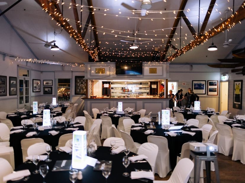 University Club of Western Australia banquet hall for corporate events and evening functions.