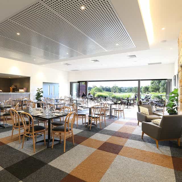 Collaroy SLSC function room with large windows for events and meetings.