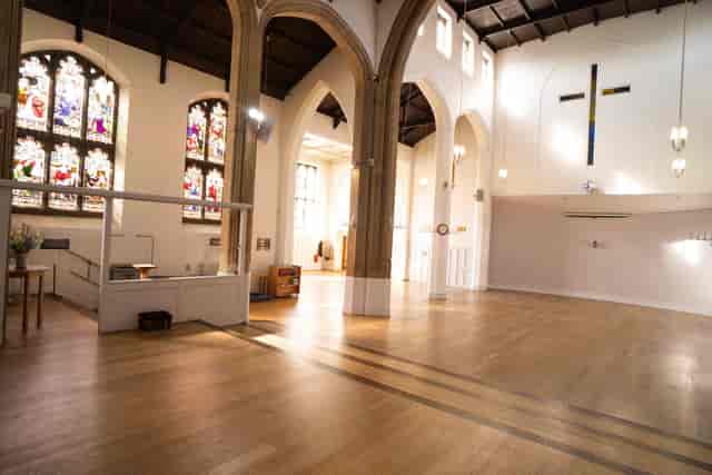 Lower Hall, St Paul’s Cambridge: Historic venue space for private events and boutique lectures.