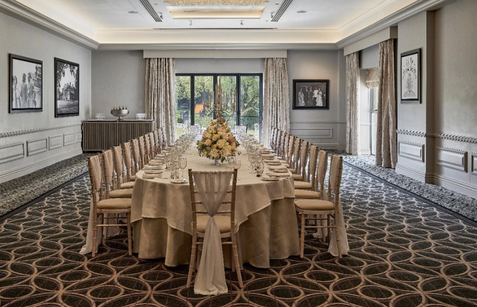 Mountbatten Suite at Sopwell House: elegant meeting space for corporate events and gatherings.