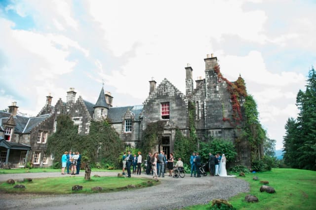 Elegant Exclusive Use Manor at Ardanaiseig Hotel, ideal for weddings and upscale events.