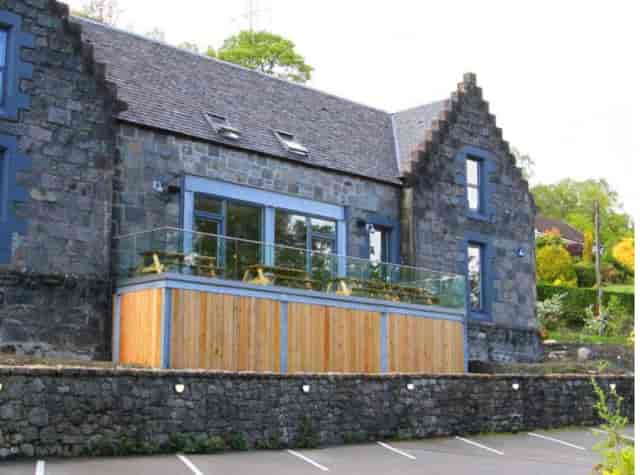 Charming Ben Cruachan Inn venue with stone architecture for gatherings and events.