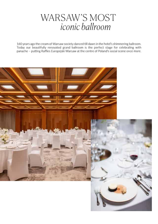 Ballroom and Pavillion