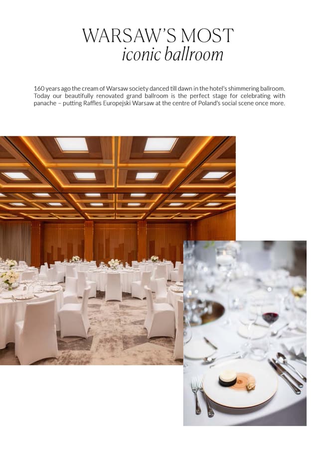 Ballroom and Pavillion