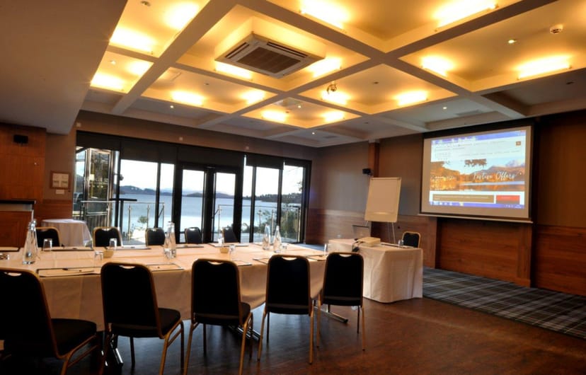 Glen Luss Suite meeting room with natural light for corporate events and workshops.