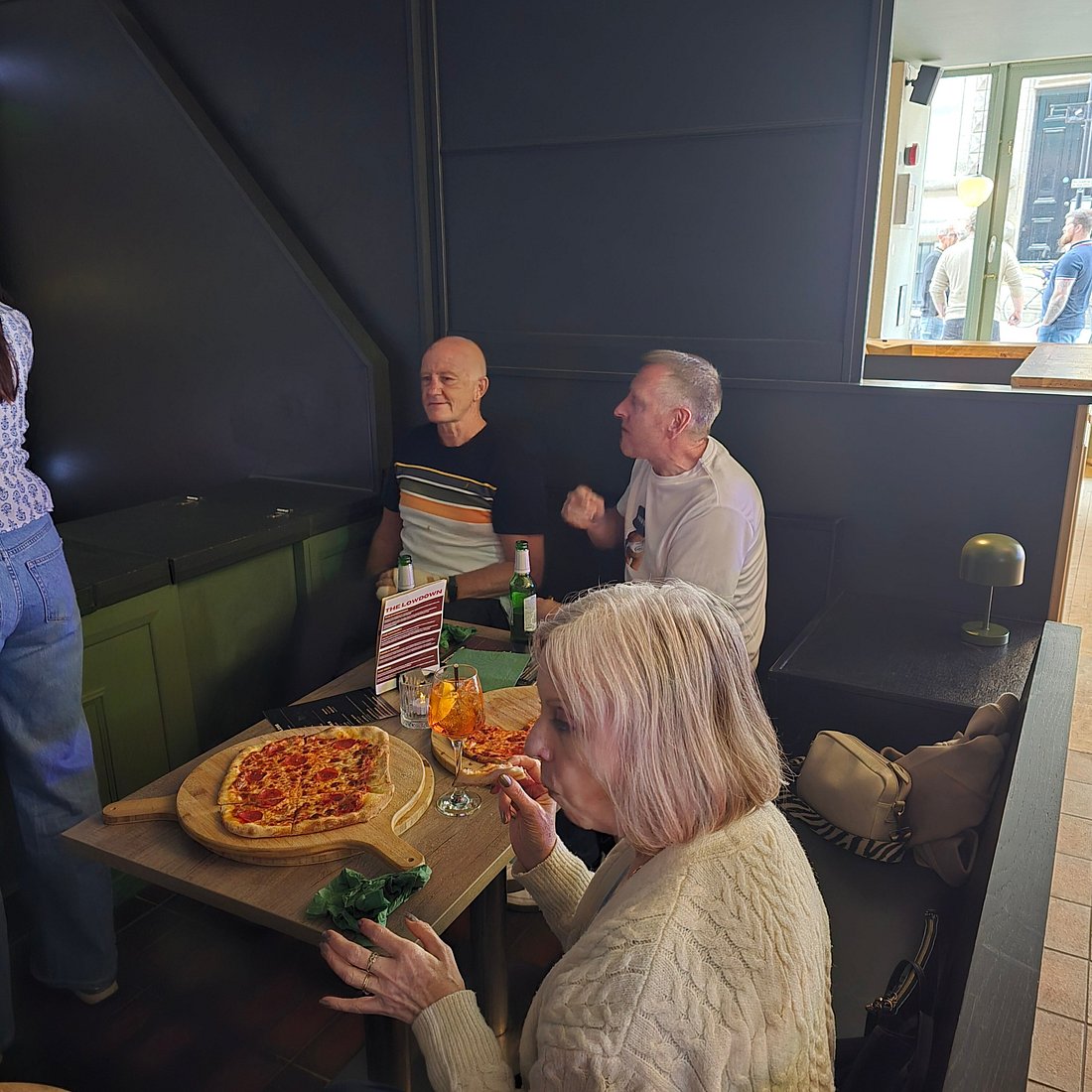 Point Blank Leeds networking bar, ambient lighting, event reception
