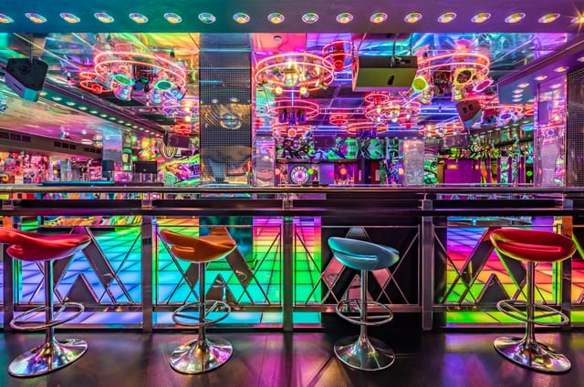 Point Blank Leeds bar reception