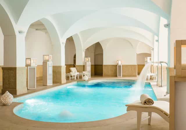 Mirto pool at Borgobianco Resort & Spa, perfect for wellness retreats and relaxation events.