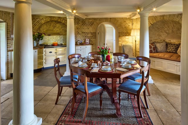 Upstairs private dining area at The Lighthouse for exclusive executive retreats and VIP meetings.