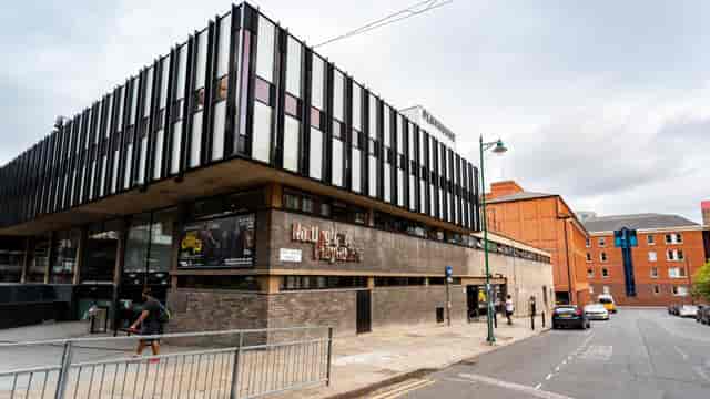 Nottingham Playhouse: modern venue with sleek design for corporate and social events.