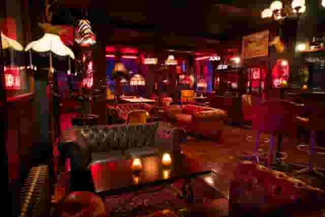 Upstairs Bar Area
