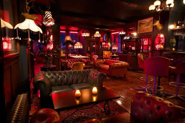 Upstairs Bar Area