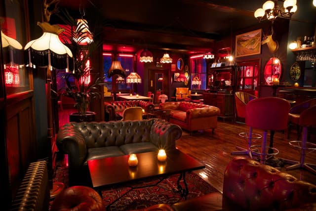 Upstairs Bar Area