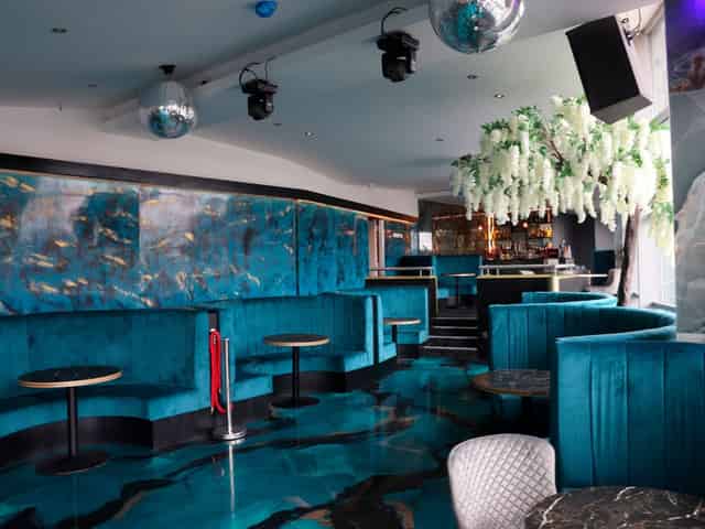 Upstairs Bar Area
